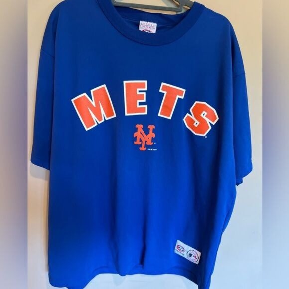 New York Mets Tee Men’s MLB True Fan Vintage from 2000’s Y2K Size Large - Picture 3 of 11